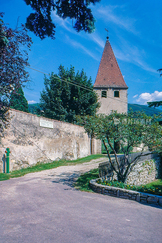 1989年旧正片扫描，诺瓦切拉修道院，博尔扎诺，意大利