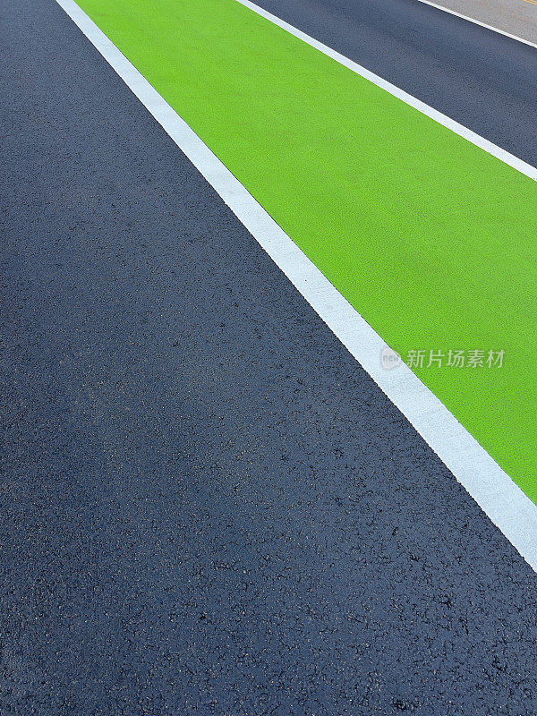 柏油路自行车道