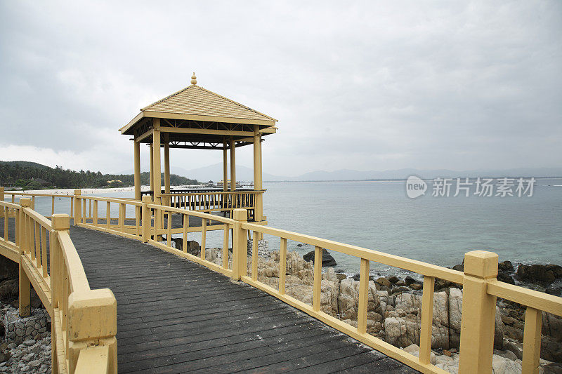 三亚海滩观景台