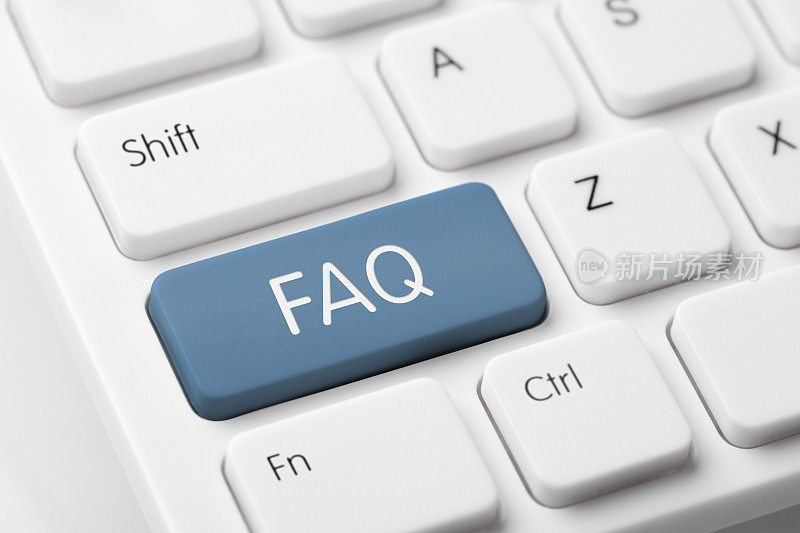 FAQ键盘按钮