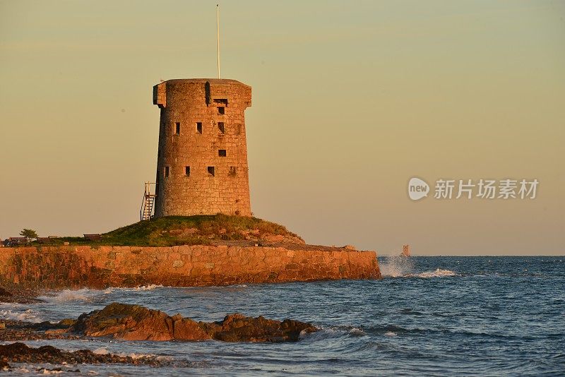 拉霍克，泽西岛，英国