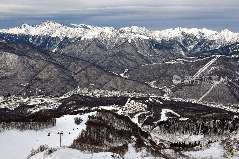 索契山景城