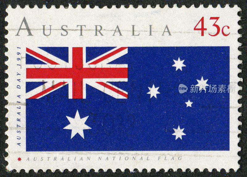 澳大利亚国旗邮票