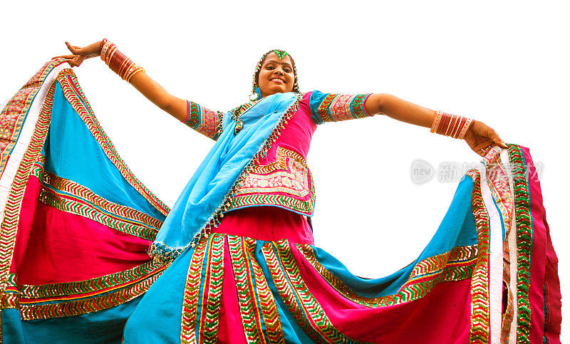 印度的传统舞者