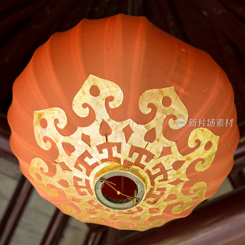 中国橙色装饰用灯