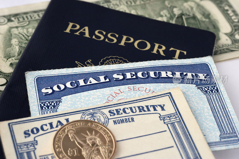 社会保障卡和护照