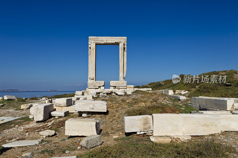 阿波罗神庙，纳克索斯，希腊