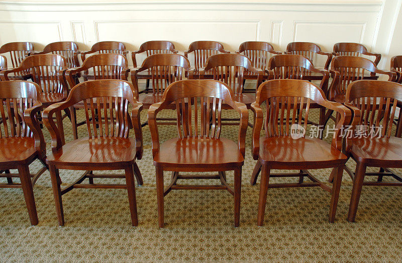 法庭展览室椅子