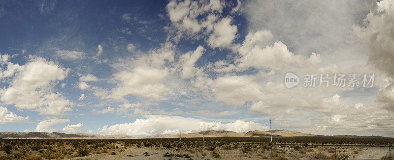 沙漠cloudscape