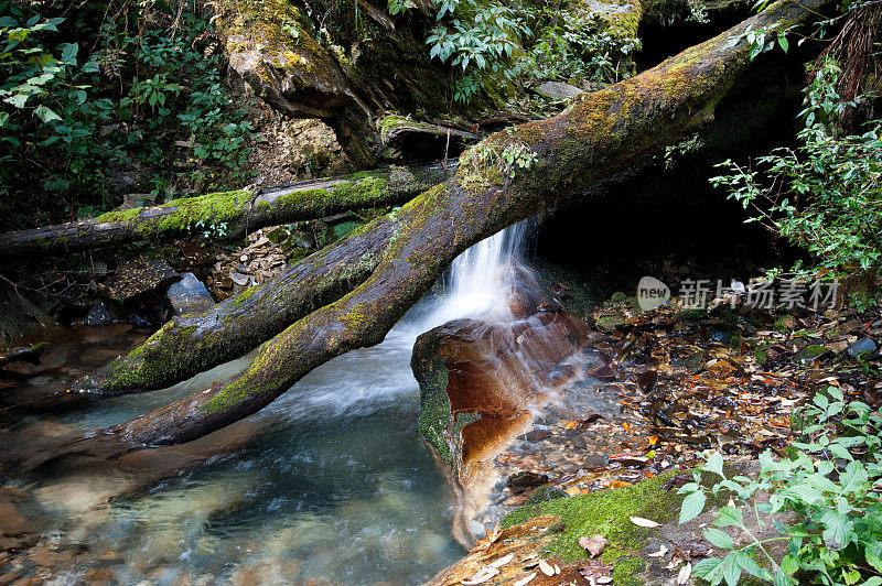 尼泊尔的小山洪