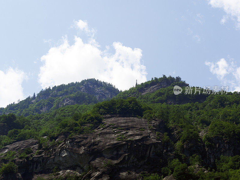 山。彩色图像