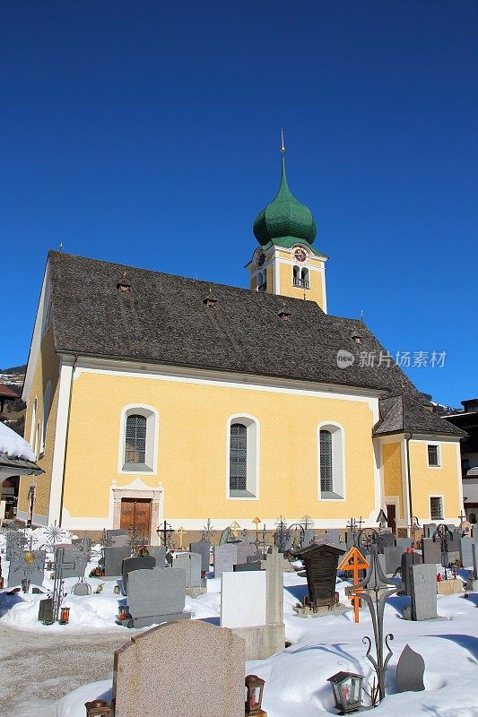 韦斯特多夫，基茨布的教堂?维勒Alpen、奥地利
