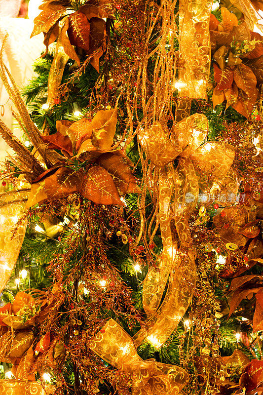 铜圣诞树装饰