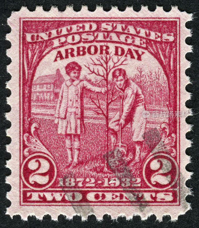 植树节邮票