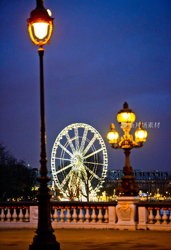 巴黎的夜晚