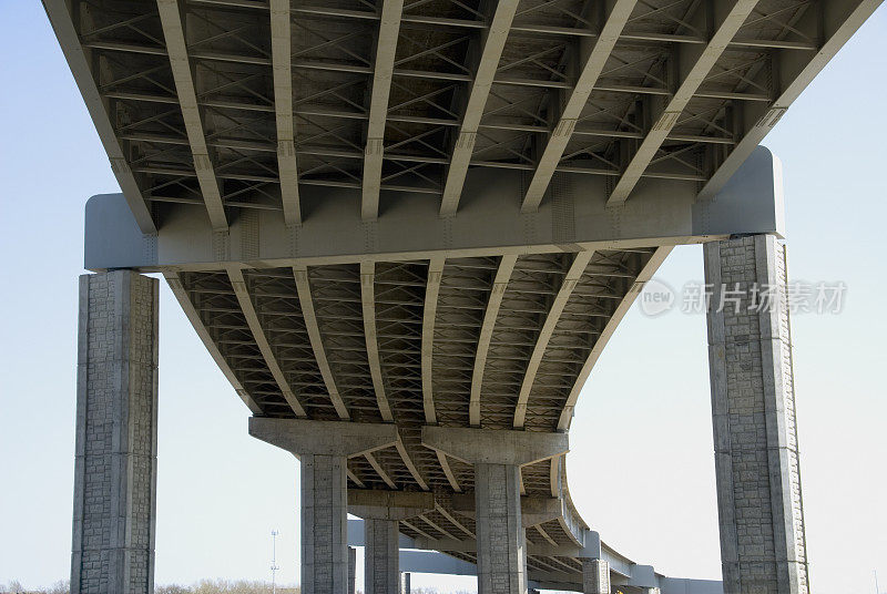 高速公路天桥架构