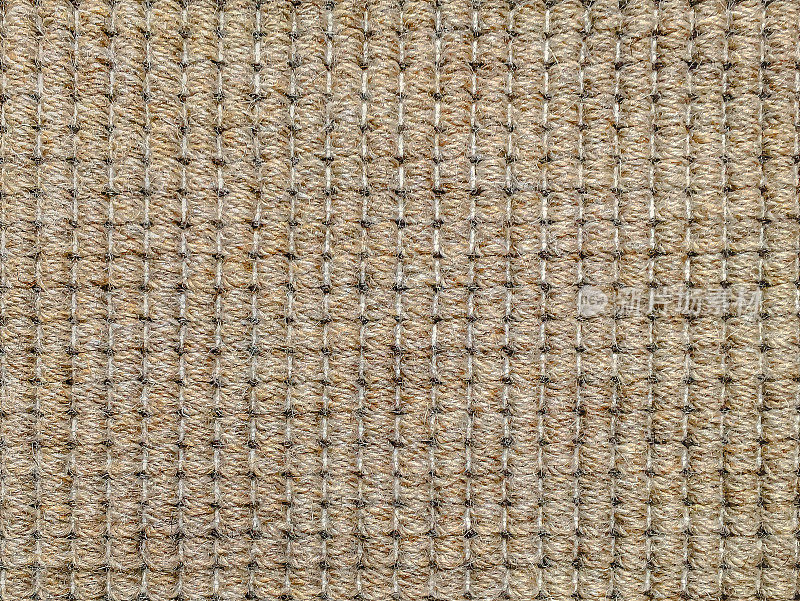 米色剑麻地毯纹理背景