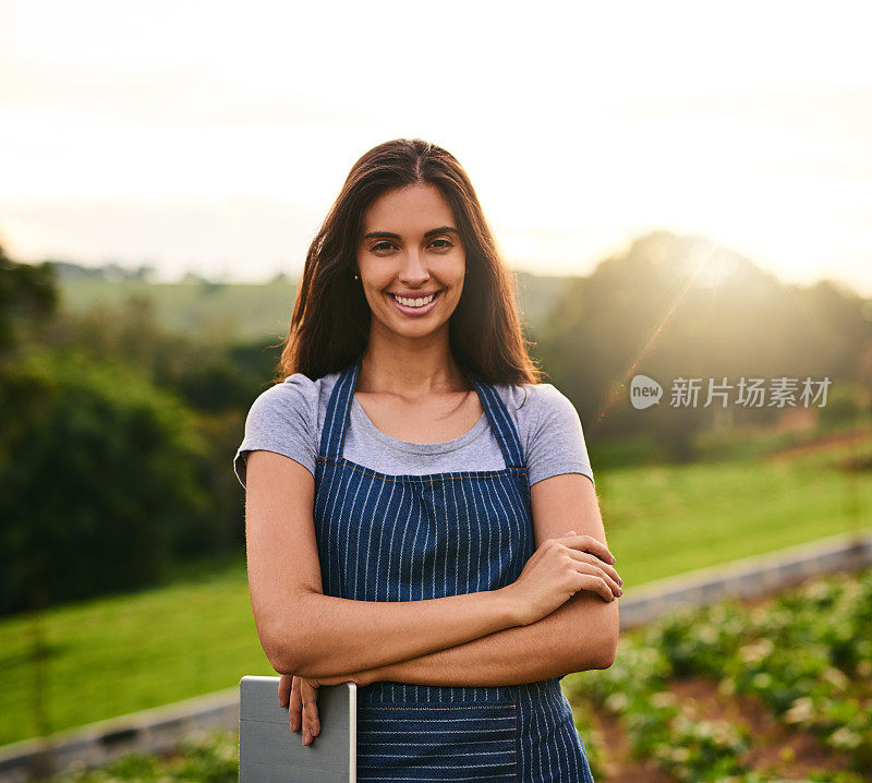 我经营着一个生意兴隆的农场