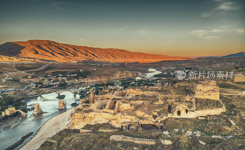 古城Hasankeyf，蝙蝠侠，土耳其