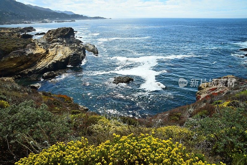 加州南部海岸线