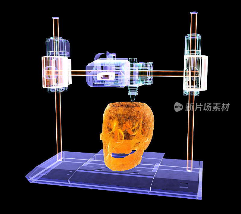 3D打印人脑