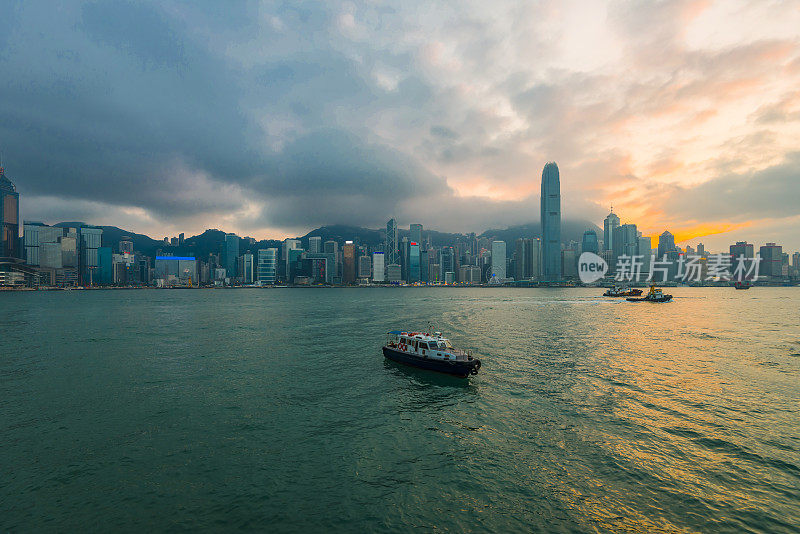 香港的天际线