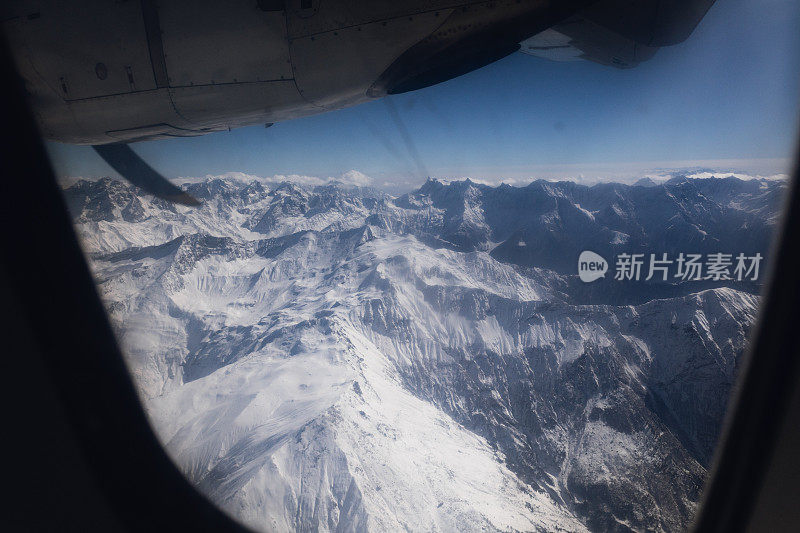 喜马拉雅山的风景