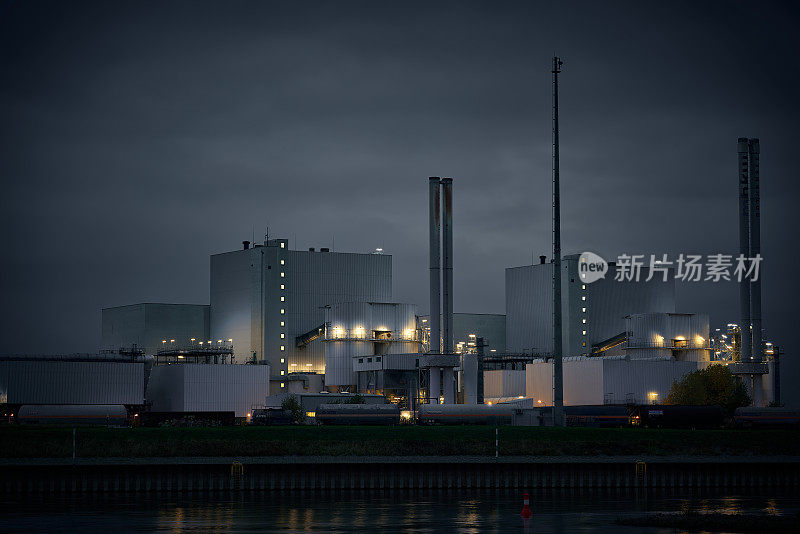 马格德堡的垃圾转化能源工厂