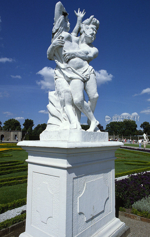 雕像在公园