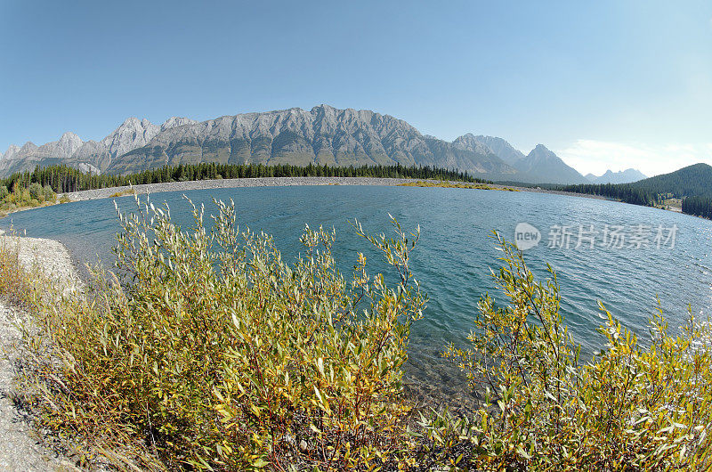 阿尔伯塔省卡纳纳斯基斯的风景