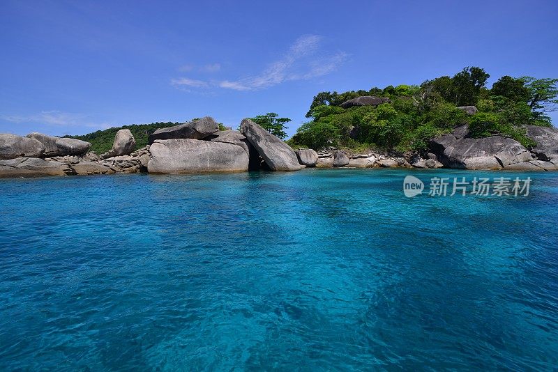 Similan群岛,泰国。