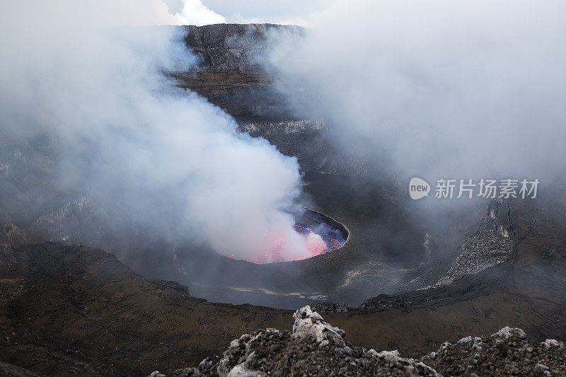 刚果尼拉贡戈火山，地球的心脏