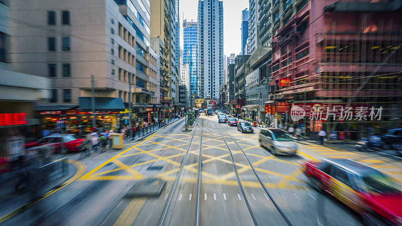 香港的街道