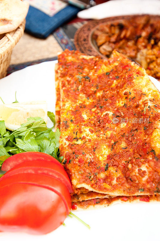 土耳其比萨Lahmacun