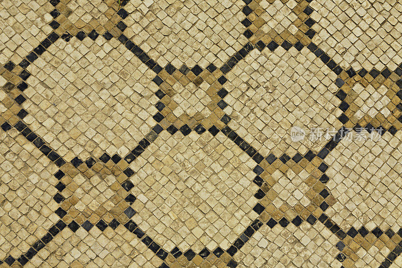 突尼斯:来自Sbeitle的古罗马马赛克瓷砖设计
