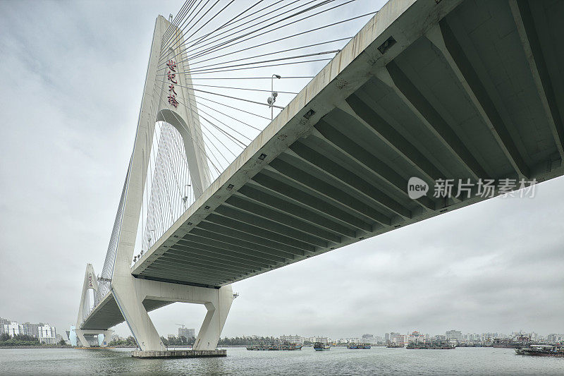 海口世纪大桥，海口，中国
