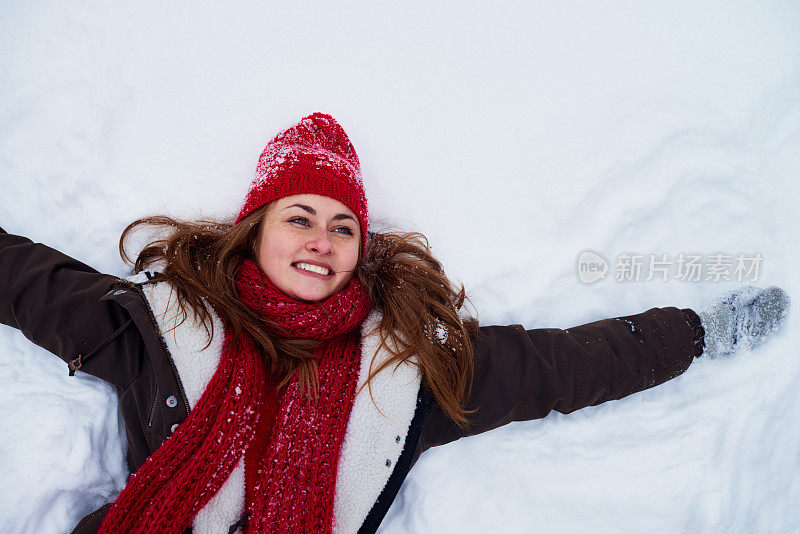 让雪的天使