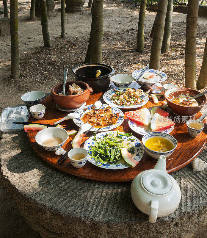 中国式森林野餐