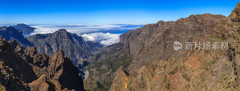 塔布里恩特国家公园火山口，拉帕尔马