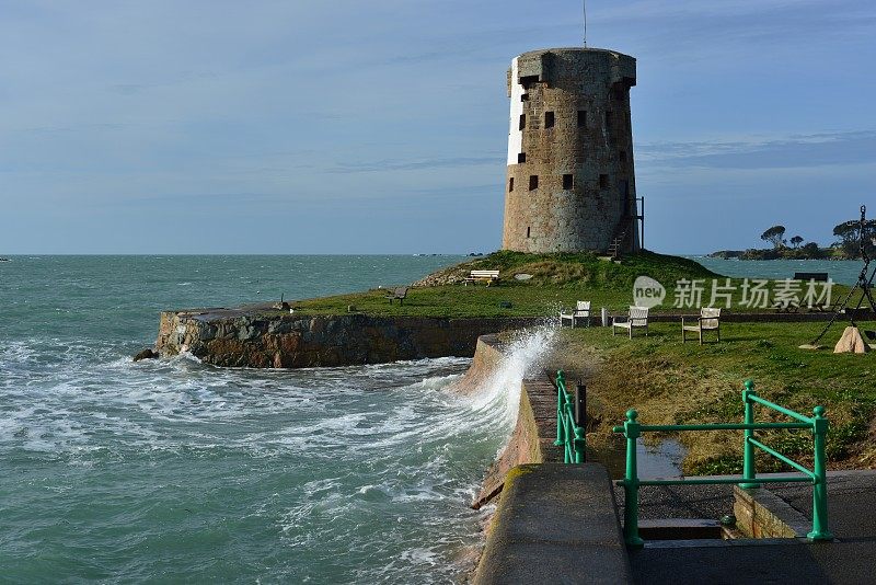 拉霍克，泽西岛，英国