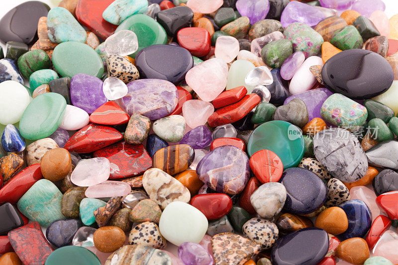 矿物和晶体-许多不同的种类