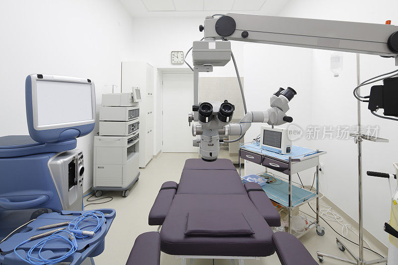 医疗眼科实验室和手术室