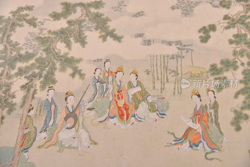 中国古代绘画的一部分