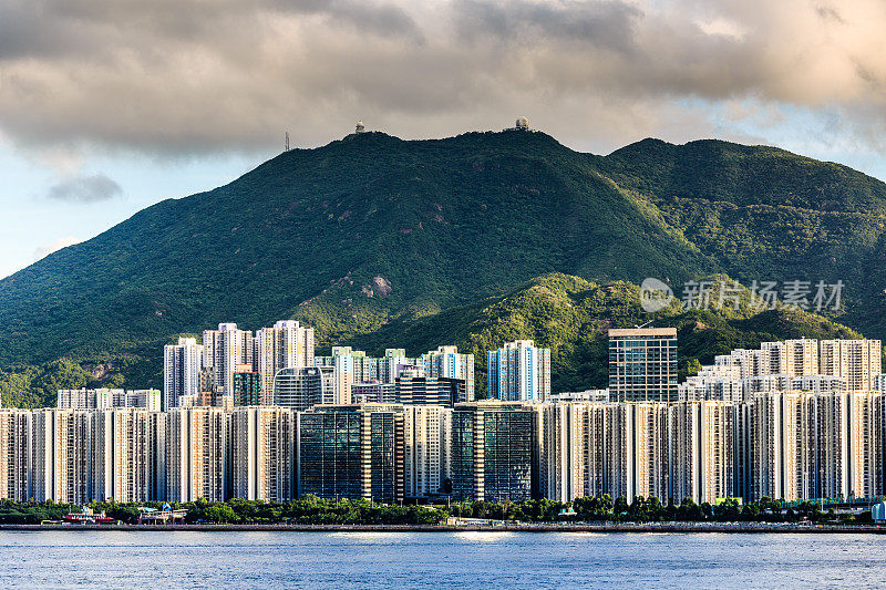 香港的公寓大楼