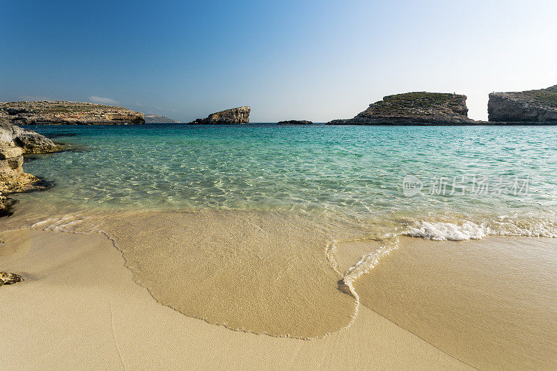 蓝色泻湖，Comino，马耳他