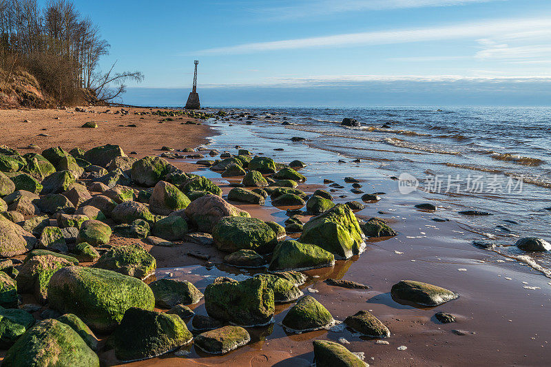 Vidzeme的海滨