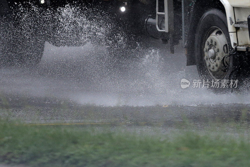 雨水溅