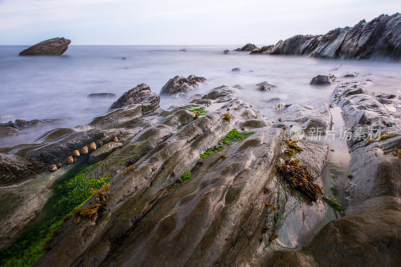 康沃尔郡Looe海滩,