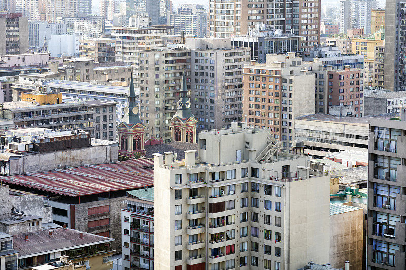 圣地亚哥，鸟瞰图