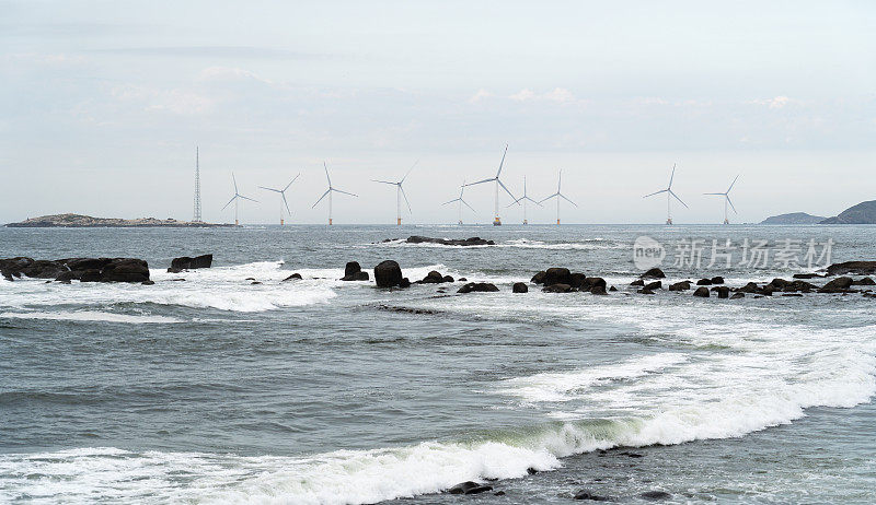 海上风电场和海浪